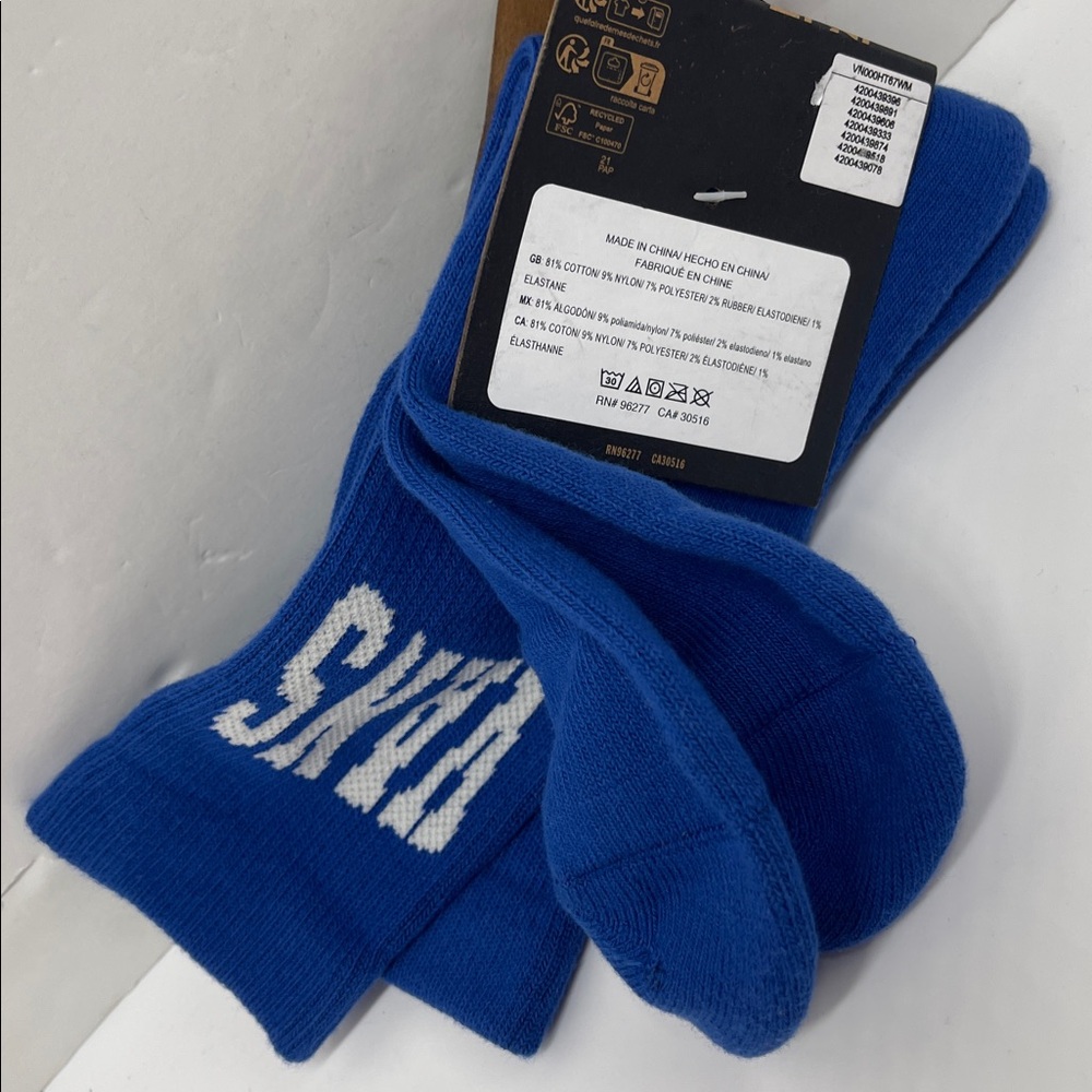 VANS "Off The Wall" Crew socks
Vans Crew socks (1 pair) - Picture 15 of 16